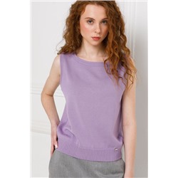 Блуза вязаная без рукавов