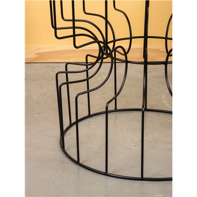 Столик журнальный «Лабиринт», 65×65×60 см, алюминий, железо