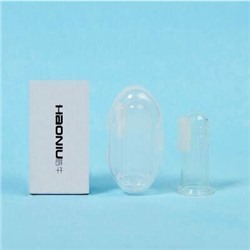 Зубная щетка  для прорезывающихся зубов и дёсен, cиликоновая, арт.53.0123