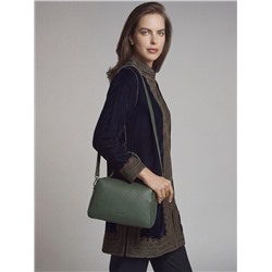 Женская кожаная сумка Richet 3253LN 956 Зеленый