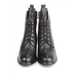 04-M3-H239 BLACK Ботинки зимние женские (натуральная кожа, натуральный мех)