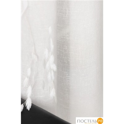 CASSIA ЭМИЛИЯ экрю Тюль на шт.ленте 400х270,1пр.,плстр.