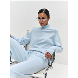 Джемпер водолазка HANNA, Голубой