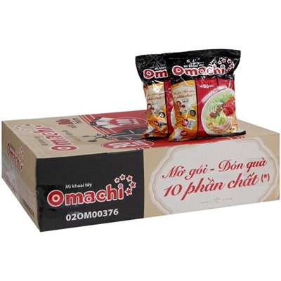 Лапша OMACHI со вкусoм говядины ящик