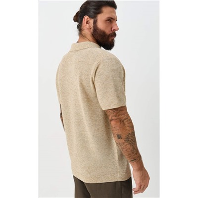 Футболка лен F111-07LN l.beige