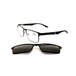 Готовые очки с насадкой - 1053 с1 (черный )