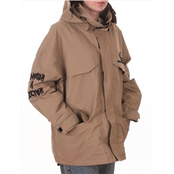 3104 DK. BEIGE Куртка демисезонная женская (100 гр. холлофайбер)