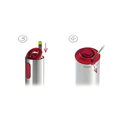 Штопор электрический Tescoma Uno vino, с ножом для фольги и подсветкой
