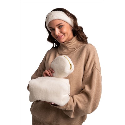 Набор косметичек Тедди ваниль