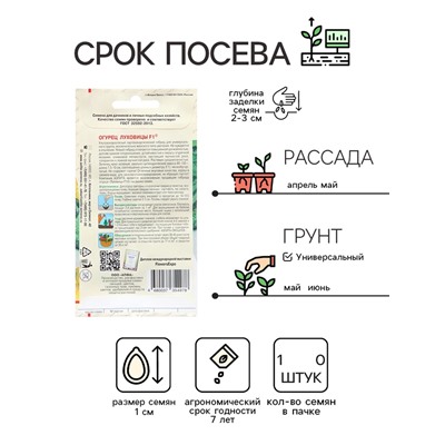 Семена Огурец «Луховицы», F1, «Аэлита»