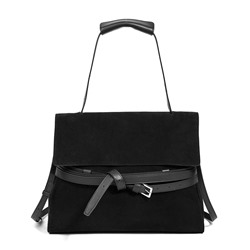 Женская сумка, замша, MIRONPAN  520607 Черный