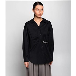 Рубашка #КТ7821, чёрный