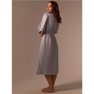 Халат домашний женский SL Modal Home, серый