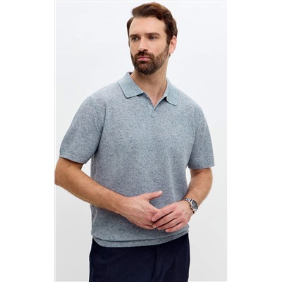 Футболка лен F011-06LN l.blue