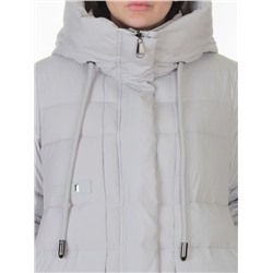 8818 LT. GRAY Пальто зимнее женское (200 гр. холлофайбер)