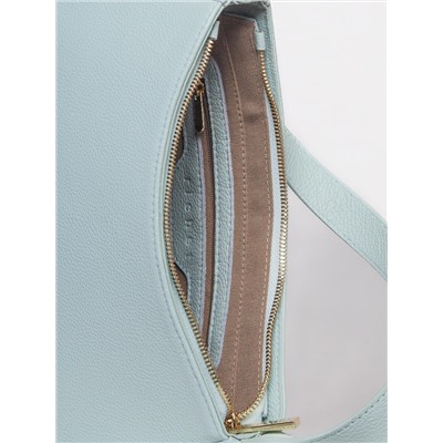 Женская кожаная сумка Richet 3205LG 897 Голубой