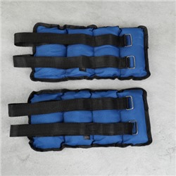 Утяжелители для рук и ног Woohooo FitLimbs / набор 2шт / 3кг 1.5х1.5 / наполнитель песок/уп 10/