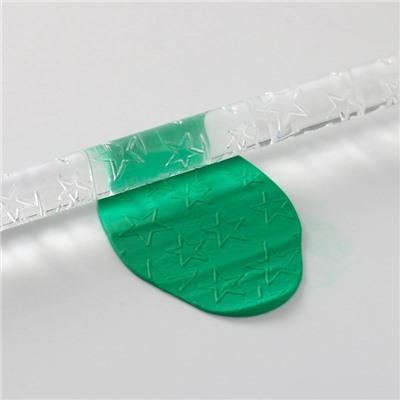 Скалка для творчества акрил «Звёзды», 16×1 см