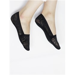 Следки р.35-40 Прозрачные "Ажур 2" Чёрные