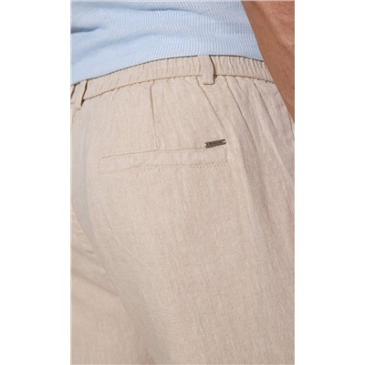 Брюки лен P411-0866 natural linen
