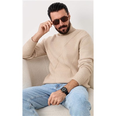 Водолазка F421-1528 beige