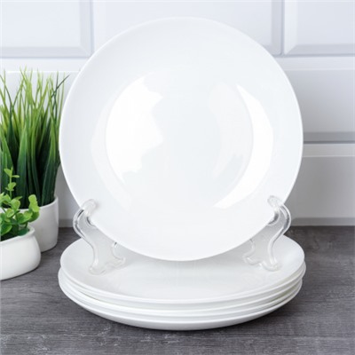 Набор тарелок 6 штук 190 мм Евро Дэй белая / FLYGP75 (WHITE) /уп 8/