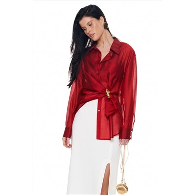 Рубашка KaVaRi 4028.1 красный