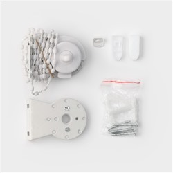 Штора рулонная блэкаут «Нюд», 90×250 см, шоколад