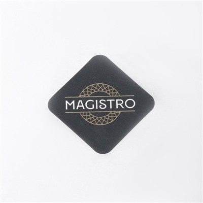 Кувшин Magistro «Богема. Льдинка», 1.95 л, 9×17×20 см, с крышкой, стекло, прозрачный