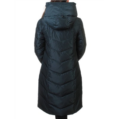 8033 DK. GREEN Пальто пуховик зимнее Jarius (био-пух)