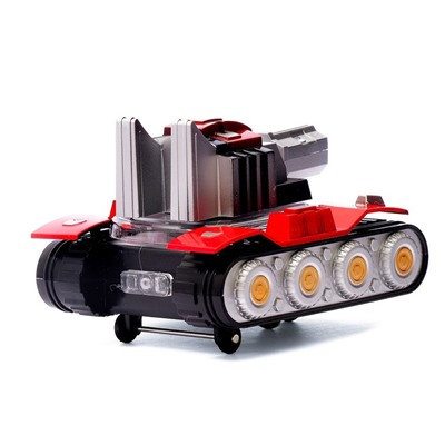 УЦЕНКА Танк «Артиллерия», с пистолетом, свет, звук, на батарейках, МИКС