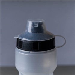 Бутылка для воды  COMIRON "Advance" с пылевой крышкой и одноцветным принтом. Прозрачная. 850 мл. /711619 /FWCPE-28D1Сt / уп 1