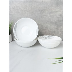 Набор суповых тарелок 6 штук 450 мл 152 мм / HW60 (2029) /уп 12/