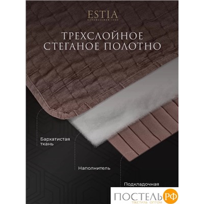 Estia ДЖИНЕВРА пыльн.роз. Покрывало 240х260, 1 пр., 100% полиэстер