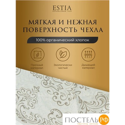 ESTIA Непальский Кашемир Подушка стег 50х70,1пр, хлопок 100%/шерсть кашемир/полиэфирное волокно