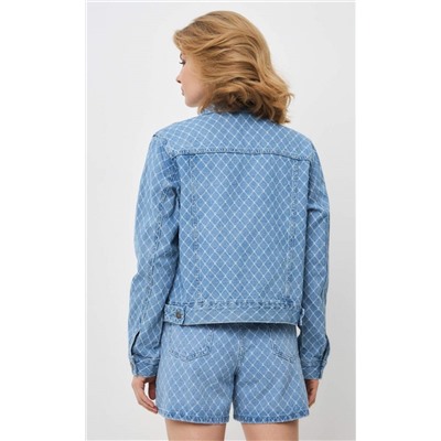 Куртка джинс F412-1228 l.blue