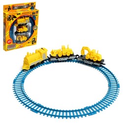 УЦЕНКА Железная дорога «Строитель», работает от батареек