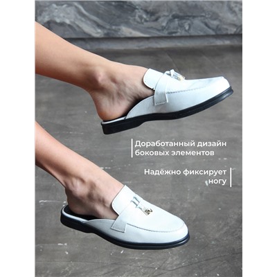 Мюли ED'ART 1070.2614'bl. белый астана