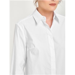 Блузка белая с длинным рукавом