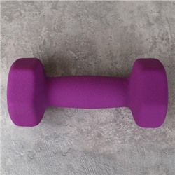 Гантель неопреновая Woohooo Warm Up / WU-3V / 3 кг / фиолетовый / уп8