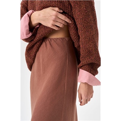 Юбка — Ю087Т корица