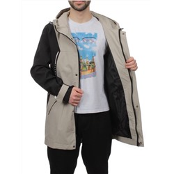 350 BLACK BEIGE Ветровка мужская FASHION (100% полиэстер)