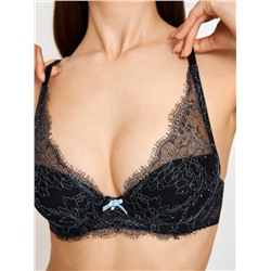 Бюстгальтер T-Shirt Demi жен. Ginly черный Infinity Lingerie