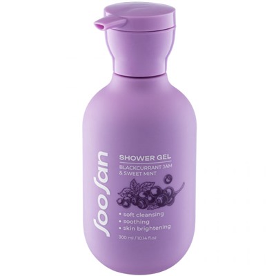 SOOSAN Гель для душа с ароматом черной смородины и сладкой мяты 300 мл