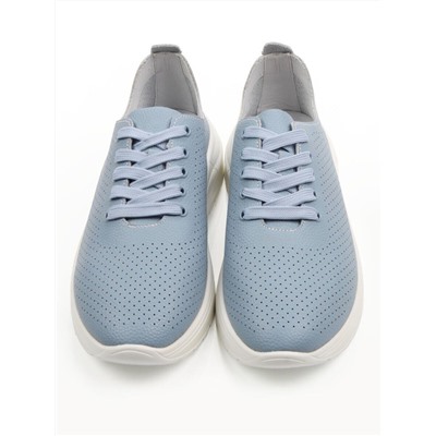 03-YH596-4 LT. BLUE Полуботинки летние женские (натуральная кожа)