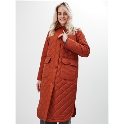 Плащ женский терракот