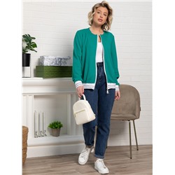 Бомбер Аланис (изумрудный) Б15407-7М