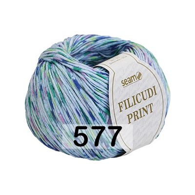 Пряжа Сеам Filicudi print
