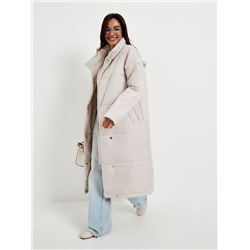 Пальто женское бежевый