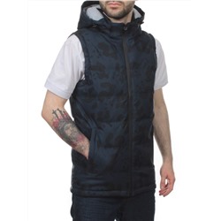 2118 DK. BLUE Жилет мужской (100 гр. синтепон)